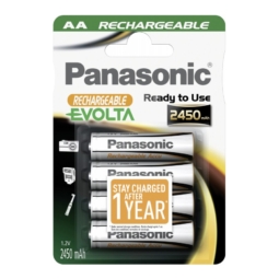 Аккумулятор Panasonic R6 evolta 2450mAh Ni-Mh BL-4 (24)(120)