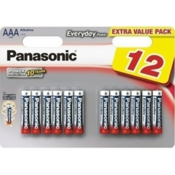 Батарейка Panasonic LR03 everyday power BL12 (144)(51840)