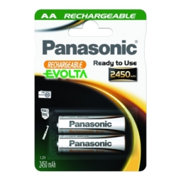 Аккумулятор Panasonic R6 evolta 2450mAh Ni-Mh BL-2 (24)(120)