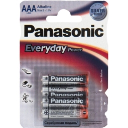Батарейка Panasonic LR03 everyday power BL4 promo (48)(240)(39360)