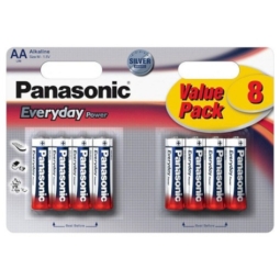 Батарейка Panasonic LR6 everyday power BL-8 (96)(24576)