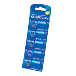 Батарейка Robiton G0 (0% Hg) BL5 (100)