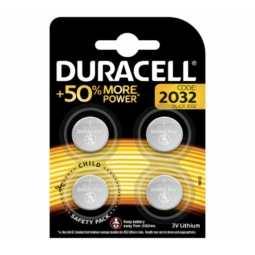 Батарейка Duracell CR2032 BL4 (24)(240)