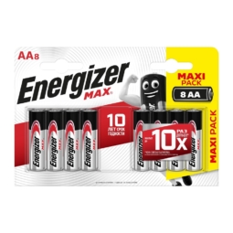 Батарейка Energizer LR6 (E91) max BL8 (96)
