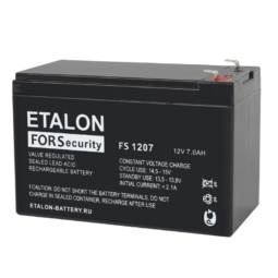 Аккумулятор ETALON FS 1207 Свинцово-кислотный 12V 7Ah (5)