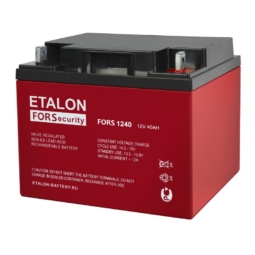 Аккумулятор ETALON FORS 1240 Свинцово-кислотный 12V 40Ah (1)