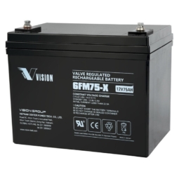 Аккумулятор VISION 6FM75X Свинцово-кислотный 12V 75Ah