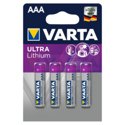 Батарейка Varta FR03 Ultra Lithium (6103) BL4 (40)(200)