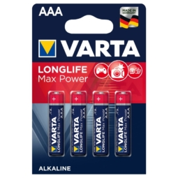 Батарейка Varta LR03 Longlife Max Power (4703) BL4 (40)(200)