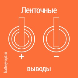 с ленточными выводами