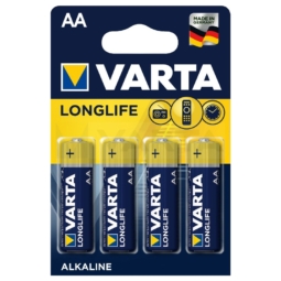 Батарейка Varta Longlife LR6 BL4 (400)(архив)