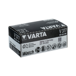 Батарейка Varta V377 Silver (SR66) 1.55V 10box (100)