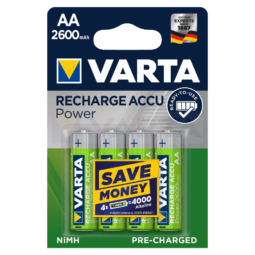 Аккумулятор Varta HR6 Power 2600mAh NiMh BL4 (40)(400)