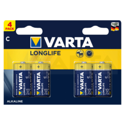 Батарейка Varta LR14 Longlife (4114) BL4 (40)