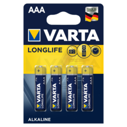 Батарейка Varta LR03 Longlife (4103) BL4 (200)