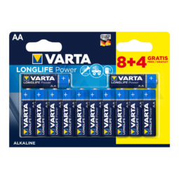 Батарейка Varta LR6 Longlife Power (4906) BL8+4 (240)