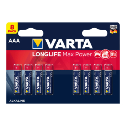 Батарейка Varta LR03 Longlife Max Power (4703) BL8 (160)