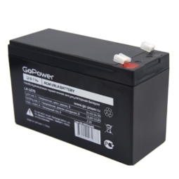 Аккумулятор GoPower LA-1270 12V 7Ah клеммы T1 + переходник T2 (5)