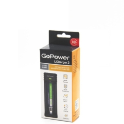 Зарядное устройство GoPower LiCharger 2 Ni-MH/Ni-Cd/Li-ion/IMR 1 слот (100)