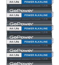 Батарейка GoPower LR6 BL10 (60)(360)
