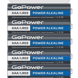 Батарейка GoPower LR03 BL10 (60)(360)