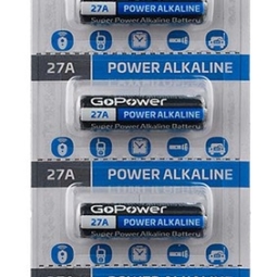 Батарейка GoPower LR27/A27/MN27 BL5 (100)(1000)
