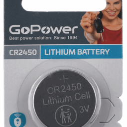 Батарейка GoPower CR2450 BL1 (40)(2000)