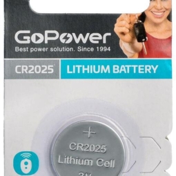 Батарейка GoPower CR2025 BL1 (50)(2000)