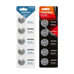 Батарейка Smartbuy CR2450 BL5 (100)(2000)