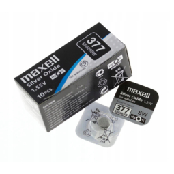 Батарейка Maxell SR626SW (377) 10box (100)(4000)
