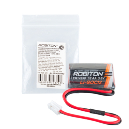 Батарейка Robiton ER14250/EHR2 (1/2AA) 3.6V (с коннектором EHR-2) PK1 (10)(500)