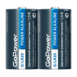 Батарейка GoPower LR20 D SR2 (12)(144)