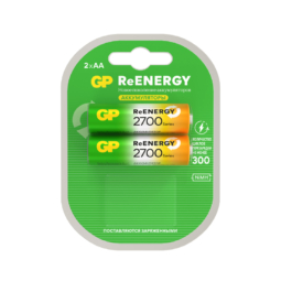 Аккумулятор GP 270AAHC (HR06) ReEnergy 2650mAh Ni-Mh 1.5V BL2 (20)(200)